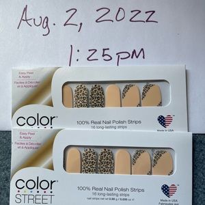 Brand new Colorstreet nail wraps.